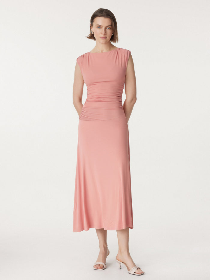 OGLmove Breezy Cooling Side Ruched Maxi Dress
