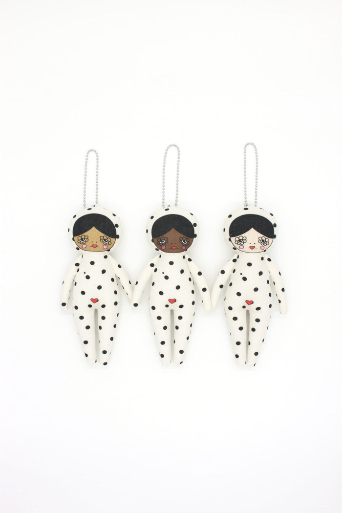 Bri Foster Doll Accessories Bri Foster Bag Charm Doll in Cookies and Cream