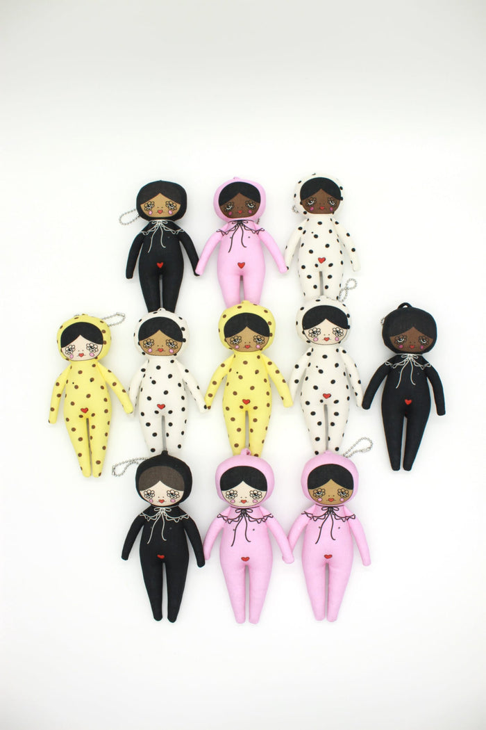 Bri Foster Doll Accessories Bri Foster Bag Charm Doll in Cookies and Cream