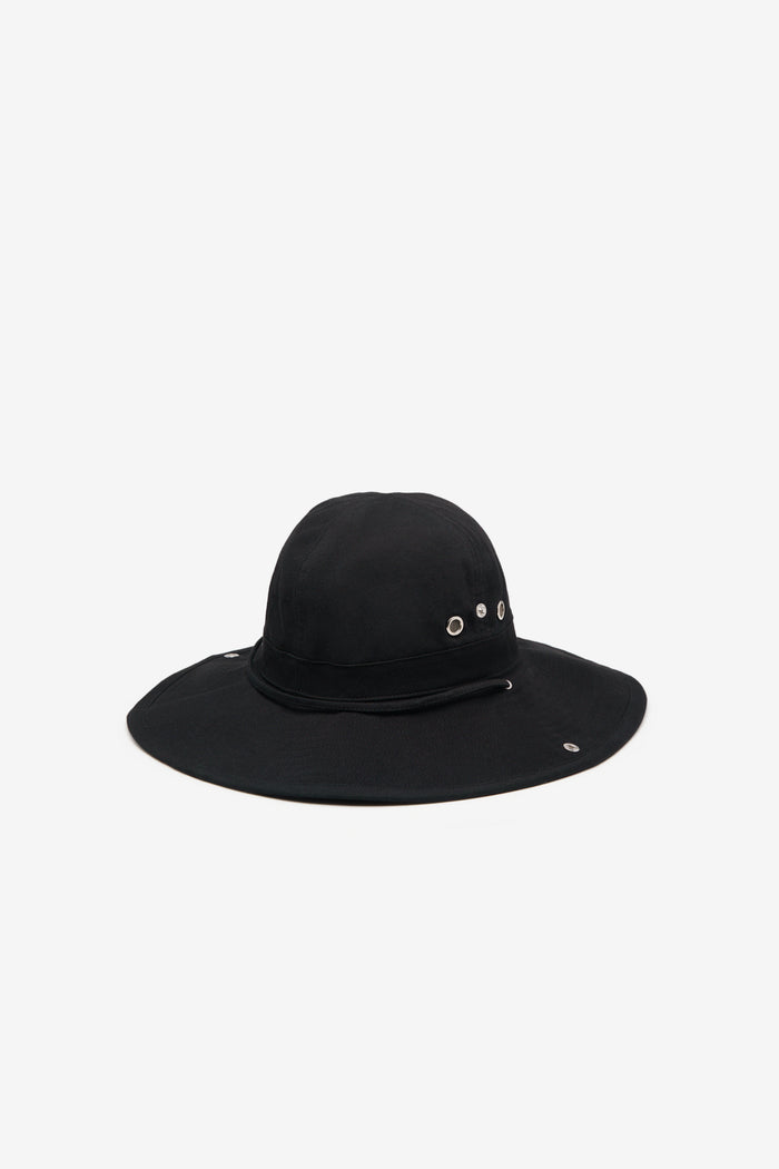 BRIM HAT ONE SIZE / BLACK