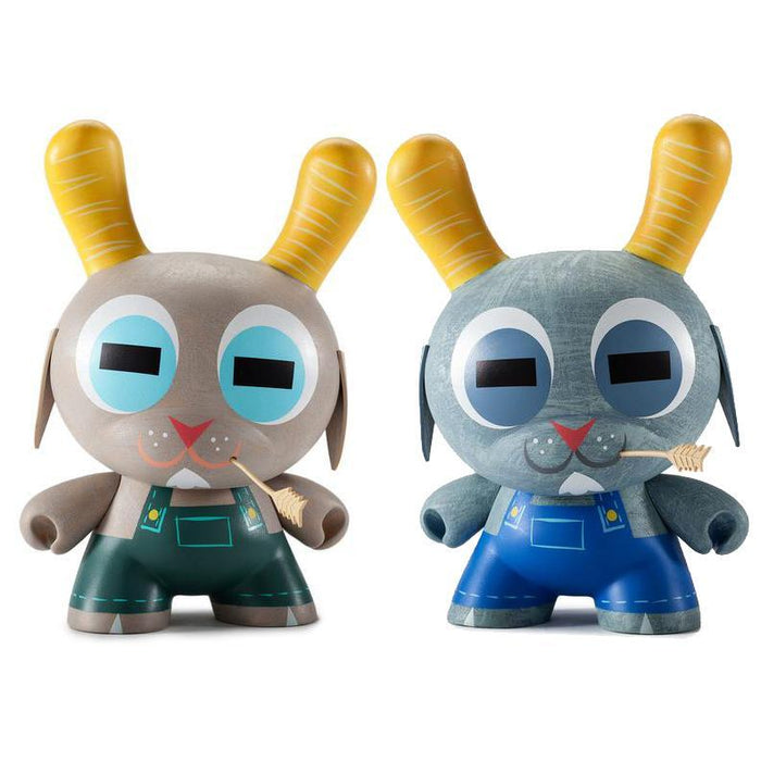 8-inch Buck Wethers Dunny vinyl figure by Amanda Visell, featuring a whimsical design with detailed paintwork and distinctive character features.