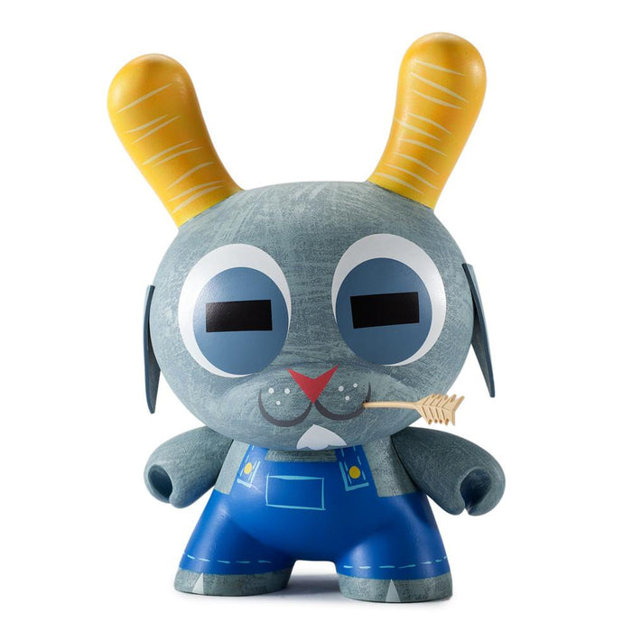 8-inch Buck Wethers Dunny vinyl figure by Amanda Visell, featuring a whimsical, artistic design with detailed sculpting.