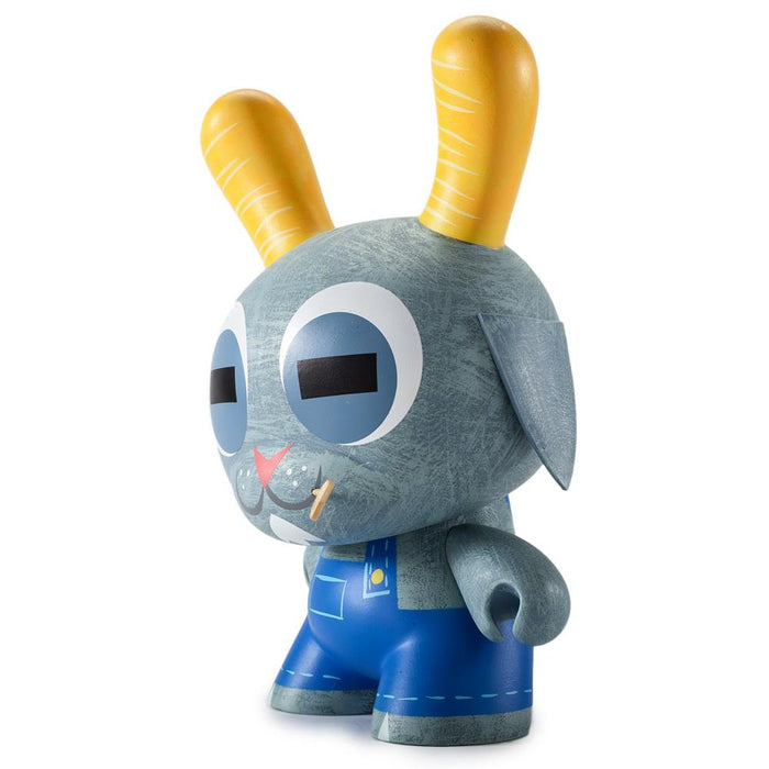 8-inch Buck Wethers Dunny vinyl figure by Amanda Visell, featuring a whimsical cartoon-style character with a detailed design.