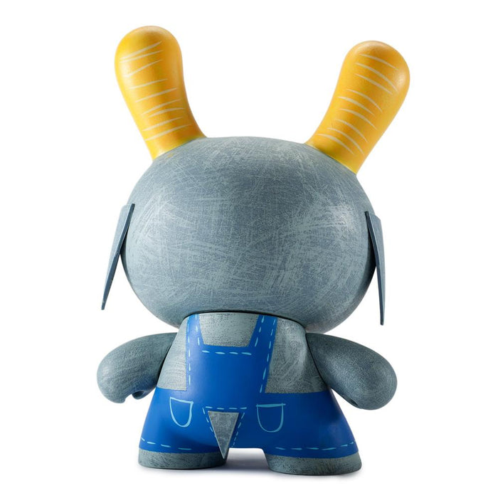 8-inch Buck Wethers Dunny vinyl figure by Amanda Visell, featuring a detailed, artistic design with bold colors and intricate details.