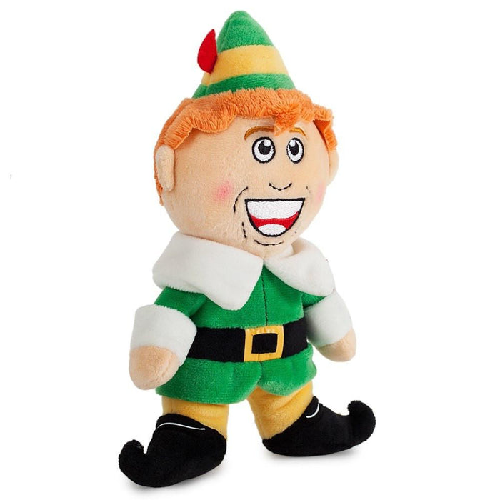 Buddy the Elf plush toy, 7-inch Phunny by Kidrobot, soft and cuddly plush featuring the iconic elf character from the Elf brand.