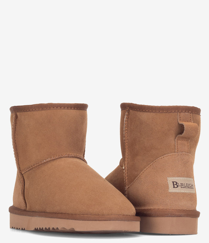 Burleigh Mini Twinface Sheepskin Boot - Chestnut