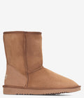 Burleigh Short Twinface Sheepskin Boot - CHESTNUT