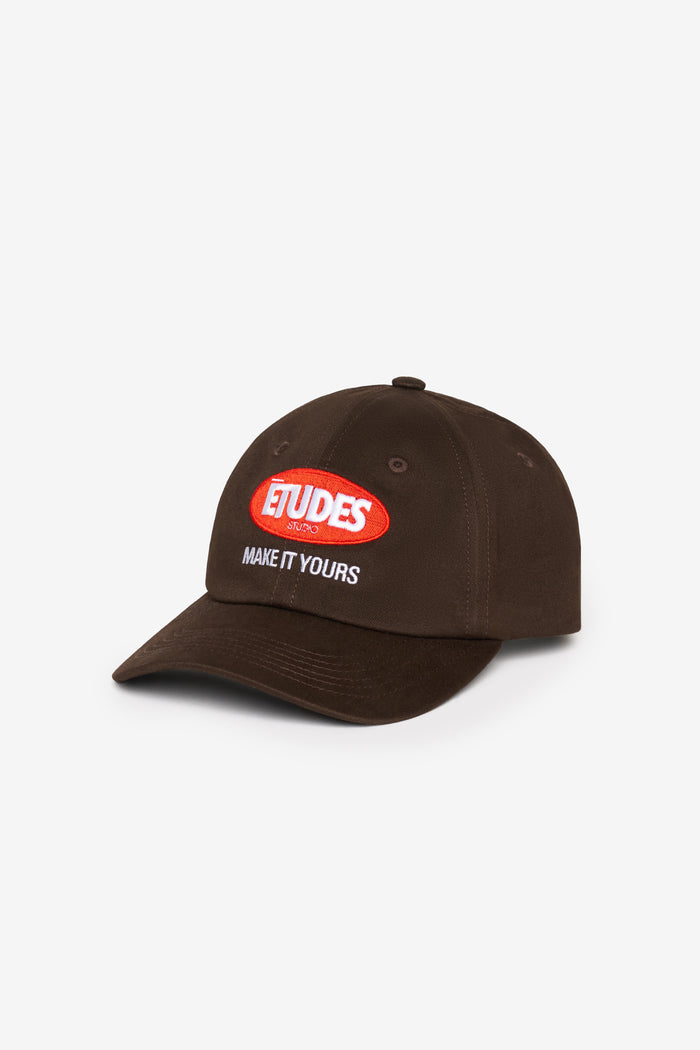 ETUDES STUDIO CAP MAKE IT YOURS DARK BROWN 1
