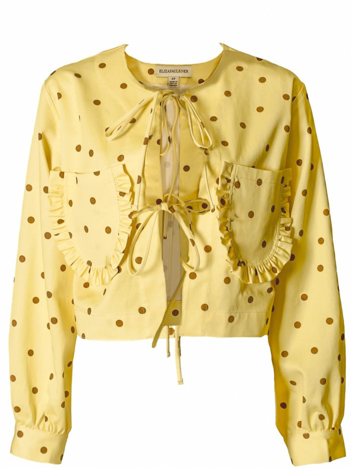 Eliza Faulkner Designs Inc. Jackets Carrie Jacket in Banana Split