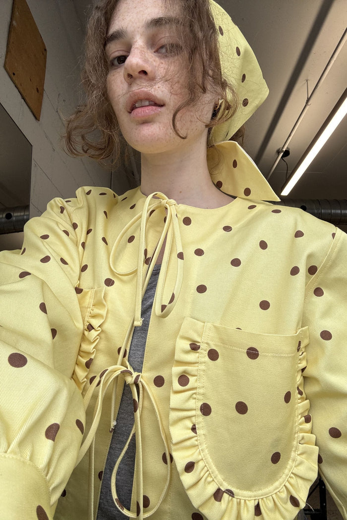 Eliza Faulkner Designs Inc. Jackets Carrie Jacket in Banana Split