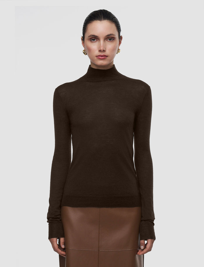 Cashair High Neck Jumper