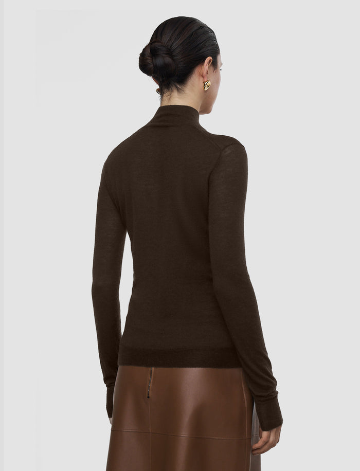 Cashair High Neck Jumper