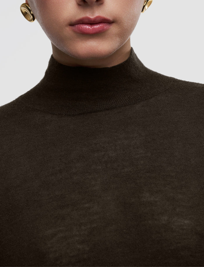 Cashair High Neck Jumper