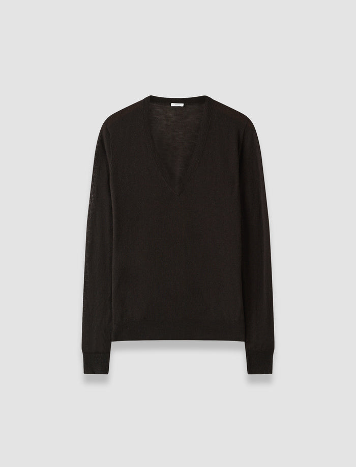 Cashair V Neck Jumper