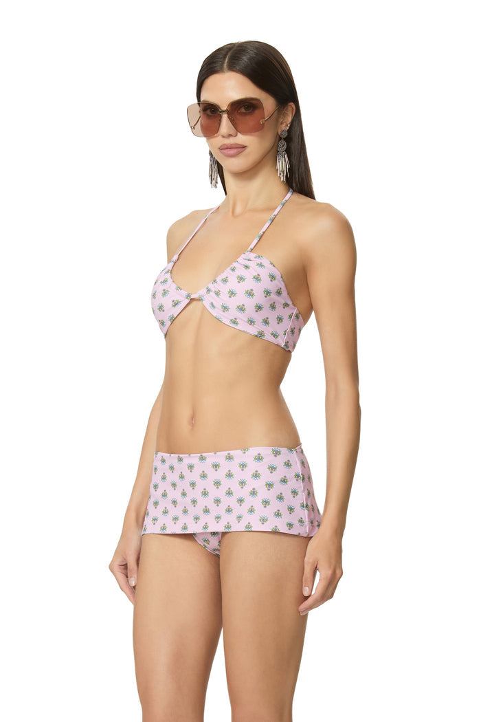 Cassis Bikini Top - Crocus Foulard