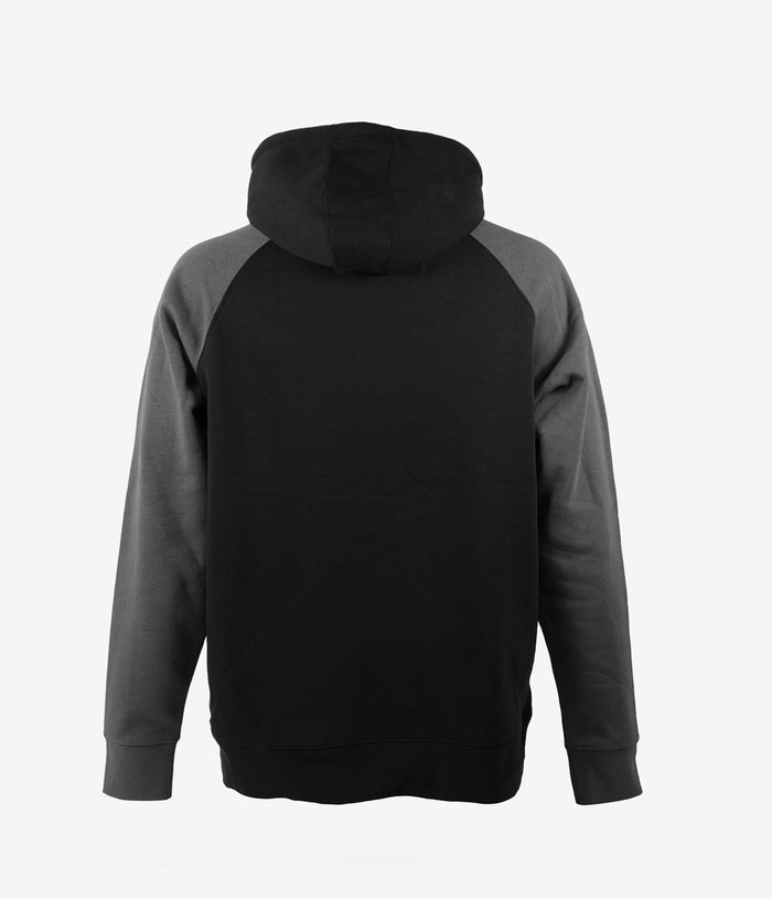CAT Apparel Colorblock Raglan Hoodie - Black Magnet