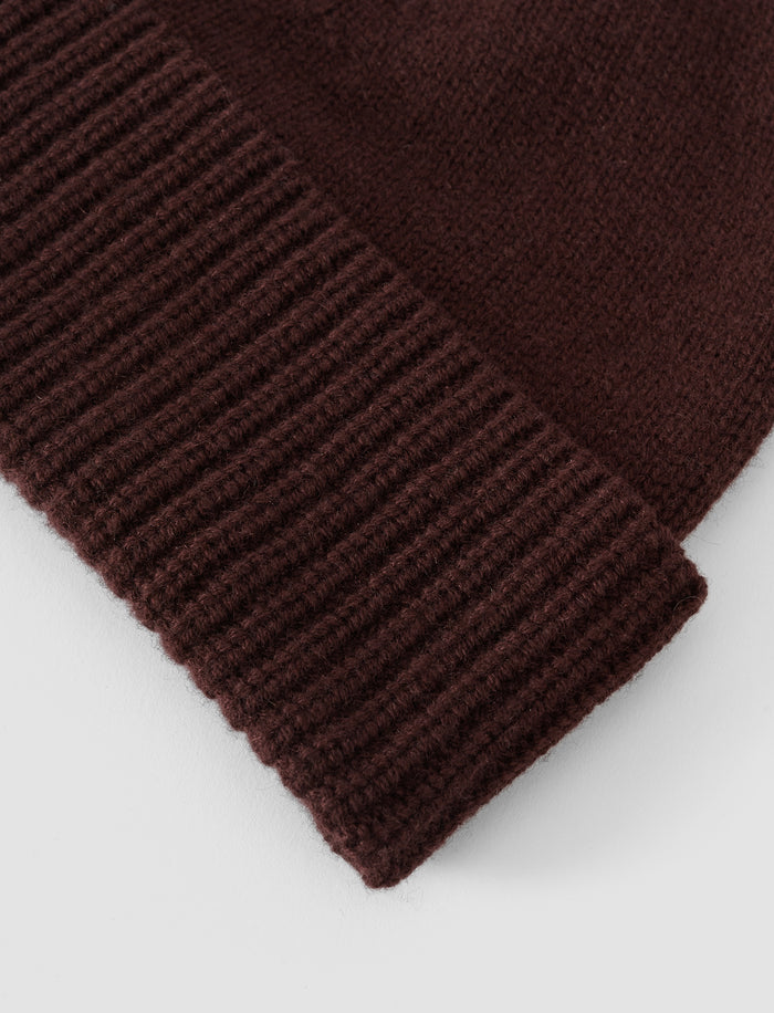 Purple Chia Pure Cashmere Hat - Joseph
