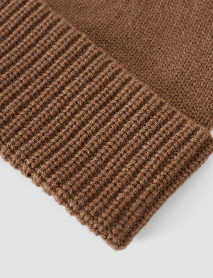 Brown Chia Pure Cashmere Hat - Joseph