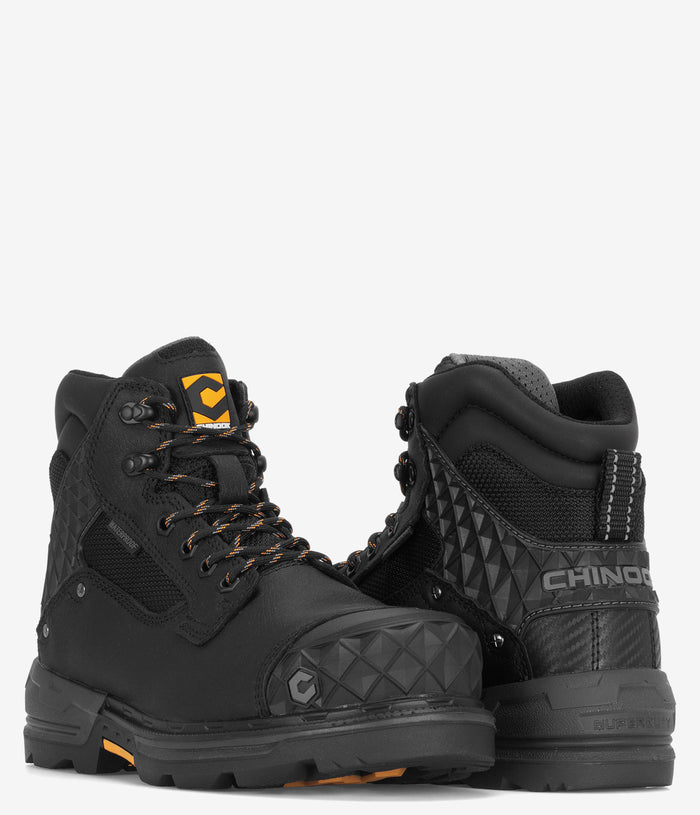Chinook Pallet Jack 6" Composite Toe WP Work Boot - Black