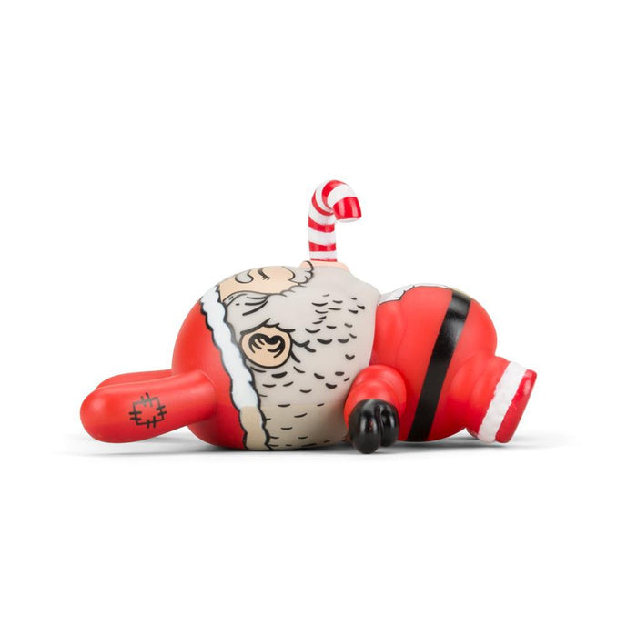 Chunky Santa Dunny vinyl figure by Alex Solis featuring festive holiday details and a cheerful Santa design.