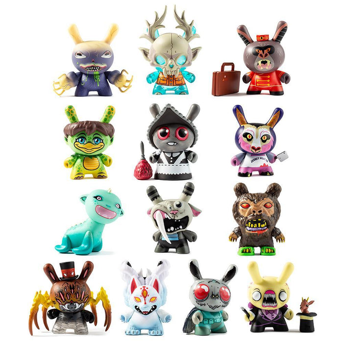 City Cryptid Dunny vinyl figure from Multi-Artist blind box series, showcasing a unique urban cryptid design.