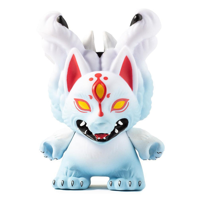 City Cryptid Dunny vinyl figure from Multi-Artist series, shown in blind box packaging with unique city-themed design.