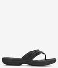 Clarks Breezey Sun Sandals - Black