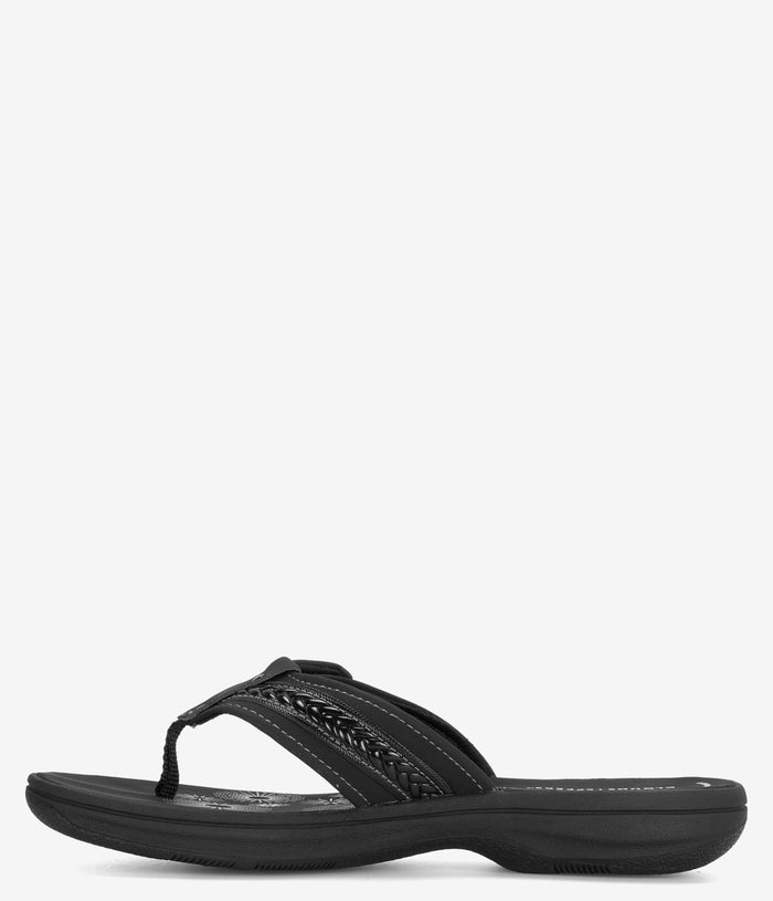 Clarks Breezey Sun Sandals - Black