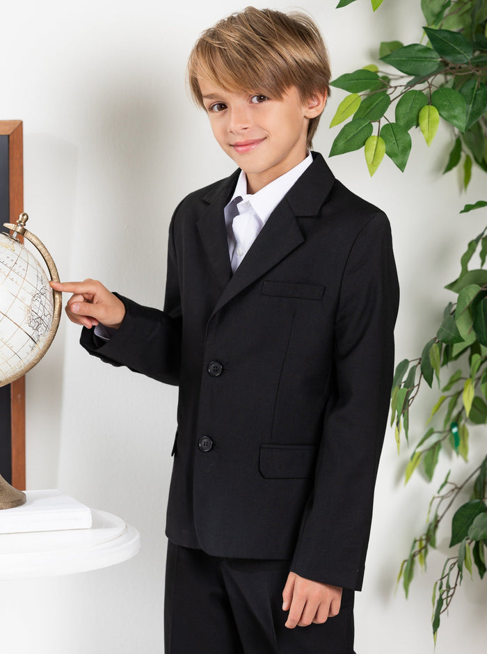 Classic Black Boys Blazer by Kids Couture Mia Belle Girls