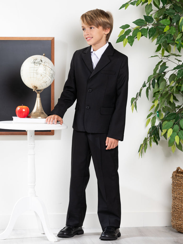 Classic Black Boys Blazer by Kids Couture Mia Belle Girls