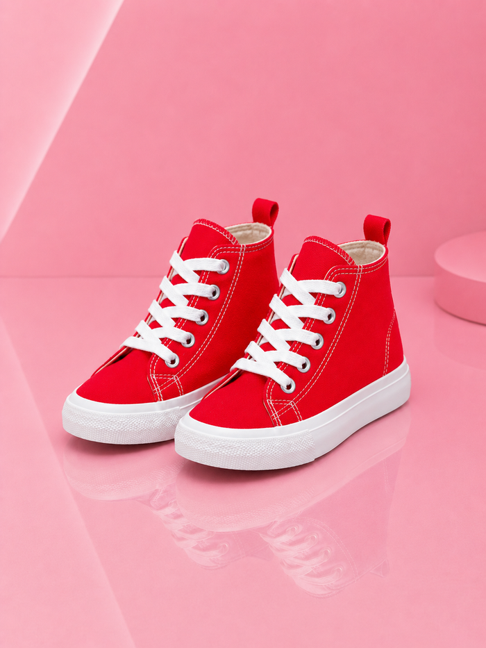 Classic Canvas High-Top Sneakers