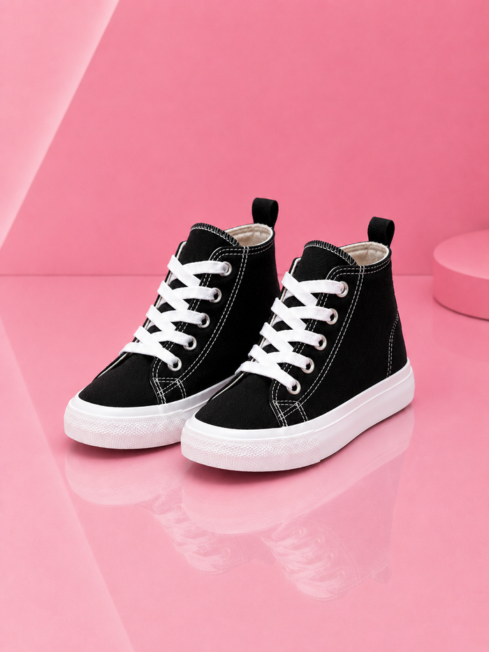 Classic Canvas High-Top Sneakers