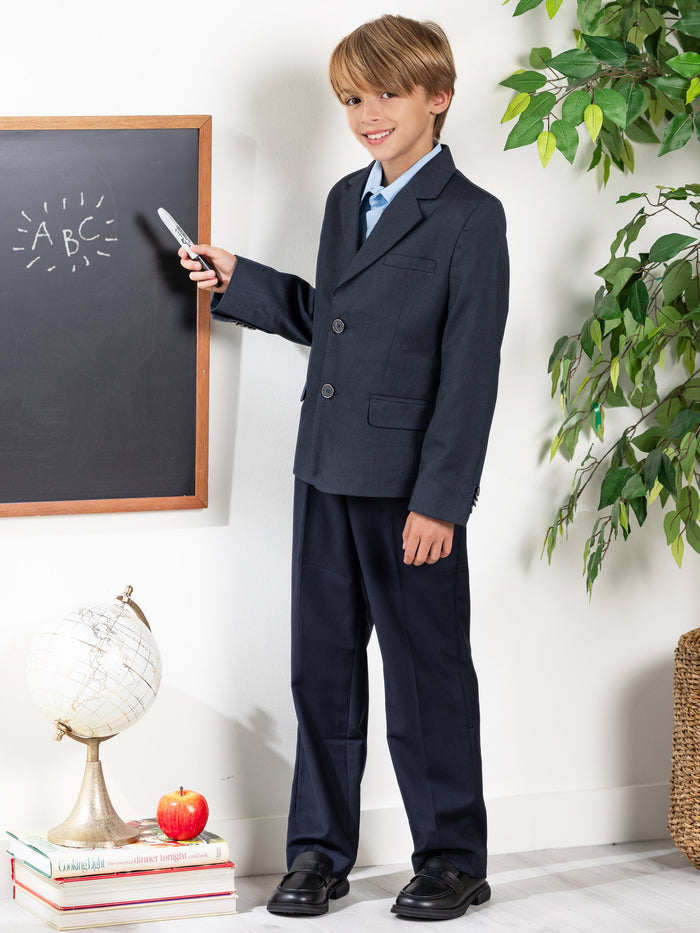 Classic Grey Boys Blazer by Kids Couture Mia Belle Girls