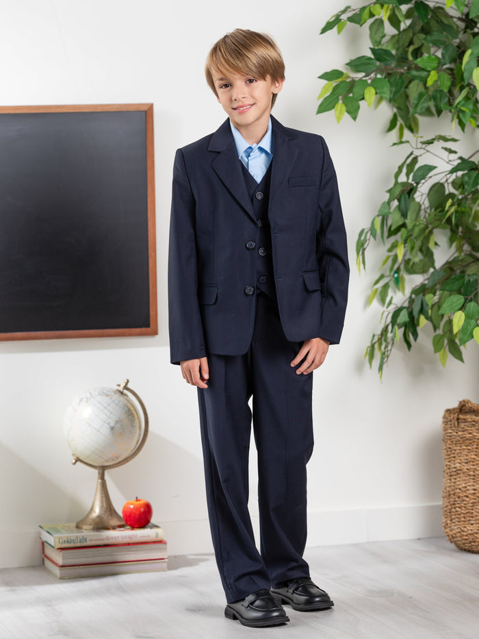 Classic Navy Boys Blazer by Kids Couture Mia Belle Girls