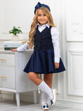 Classic Navy Girls Vest by Kids Couture Mia Belle Girls