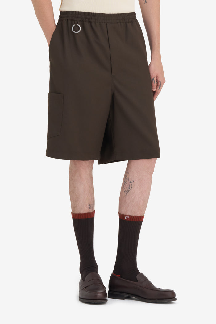 COMFORT SHORTS 42 / DK BROWN