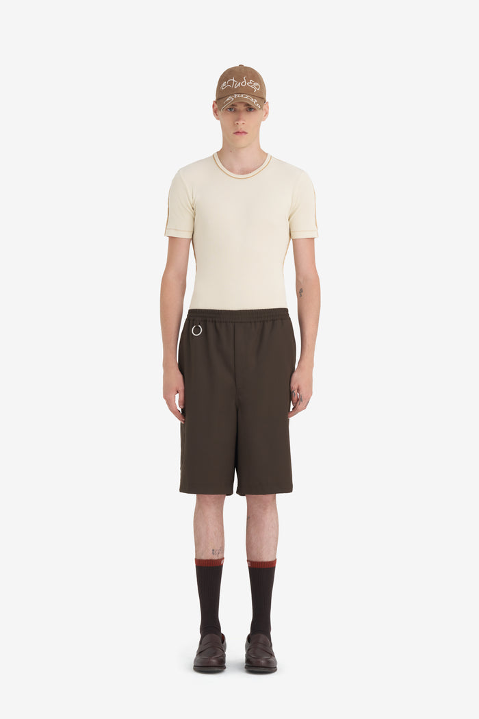 COMFORT SHORTS 42 / DK BROWN