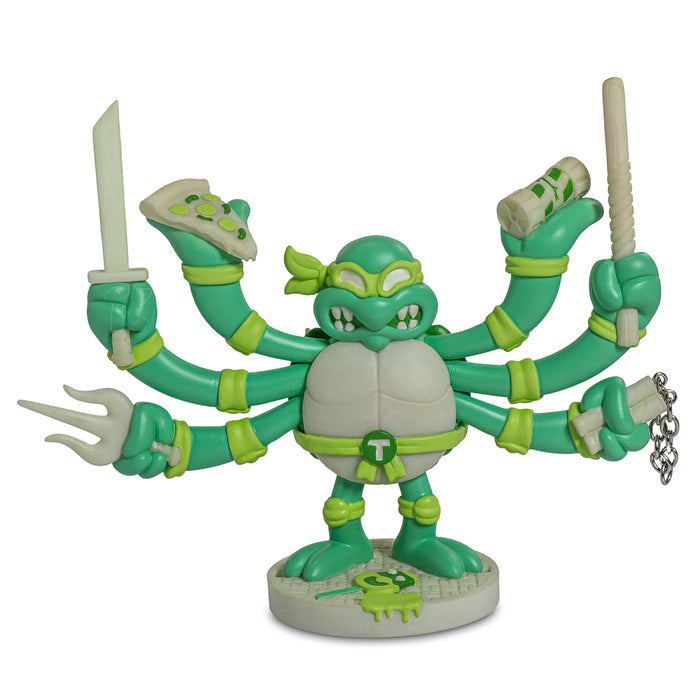 Teenage Mutant Ninja Turtles TMNT GURU resin art figure by CHOGRIN, Radioactive Ooze Edition, 8-inch collectible sculpture.