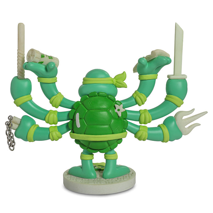 Teenage Mutant Ninja Turtles TMNT GURU resin art figure by Chogrin, Radioactive Ooze Edition, featuring detailed turtle character design.