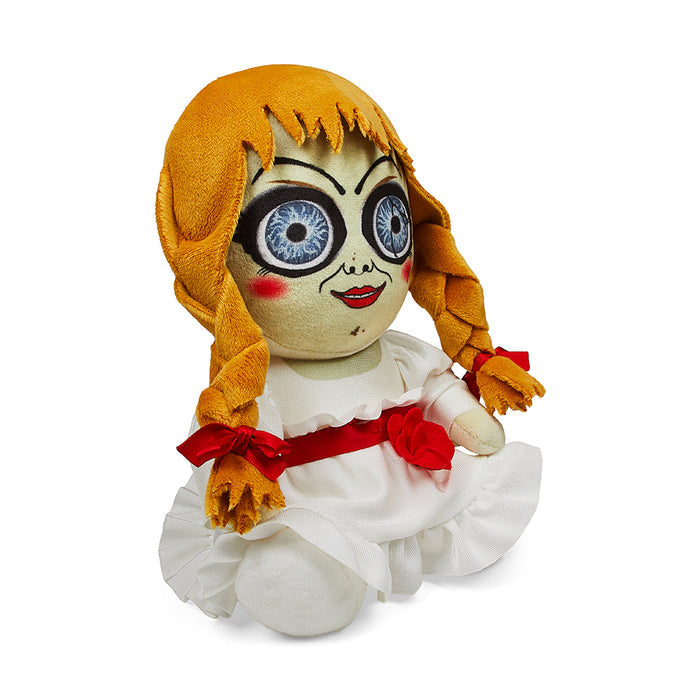 8-inch Annabelle Conjuring Universe plush doll by Kidrobot, soft Phunny plush toy with detailed horror character design.