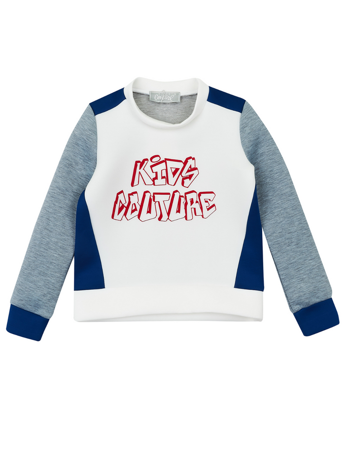 Cool Vibes Colorblock Sweatshirt by Kids Couture Mia Belle Girls