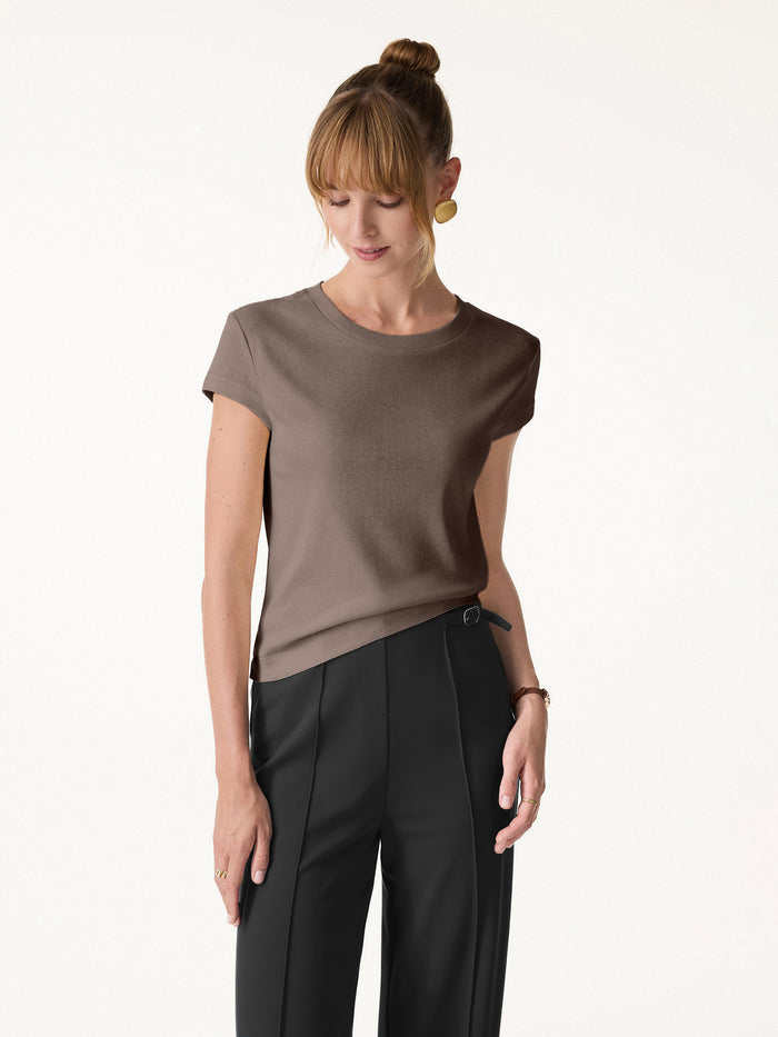 OGLmove Cooling Essential Summer Tee Milk Chocolate S