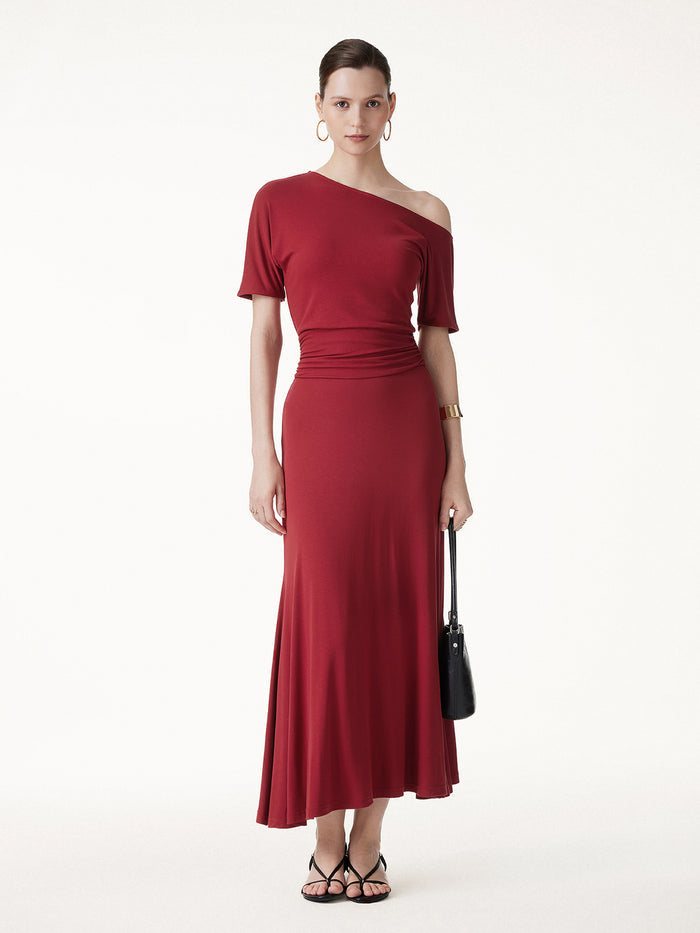 OGLmove CoolTouch Flowy Maxi Flared Skirt