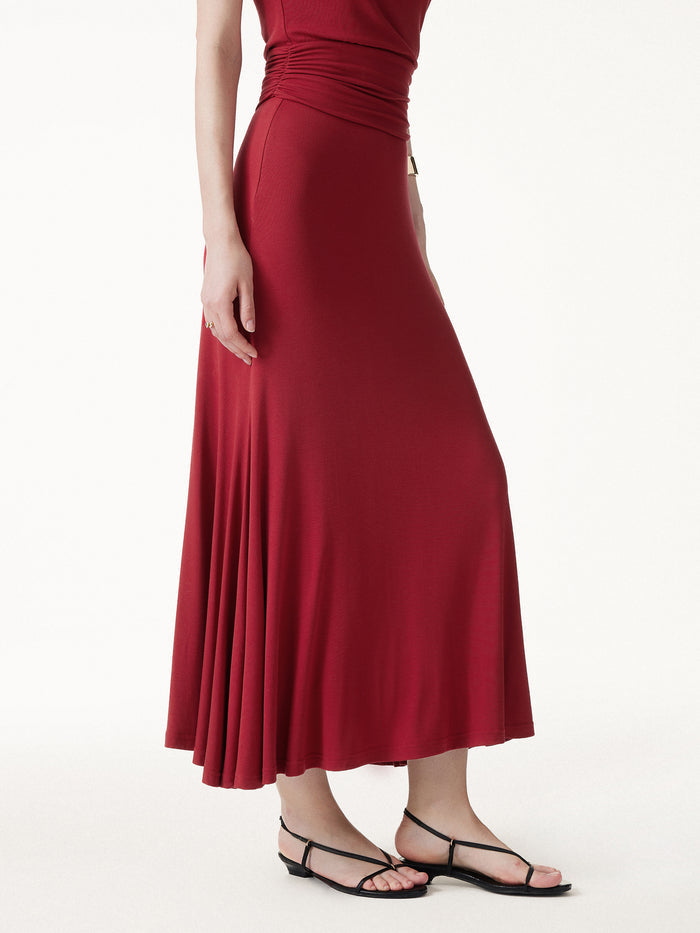 OGLmove CoolTouch Flowy Maxi Flared Skirt