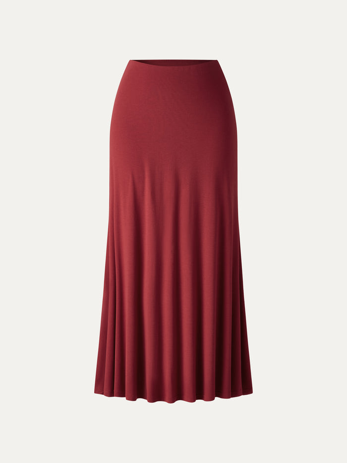 OGLmove CoolTouch Flowy Maxi Flared Skirt