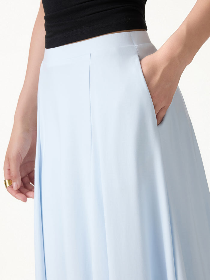 OGLmove CoolTouch Midi Circle Flare Skirt with Pockets