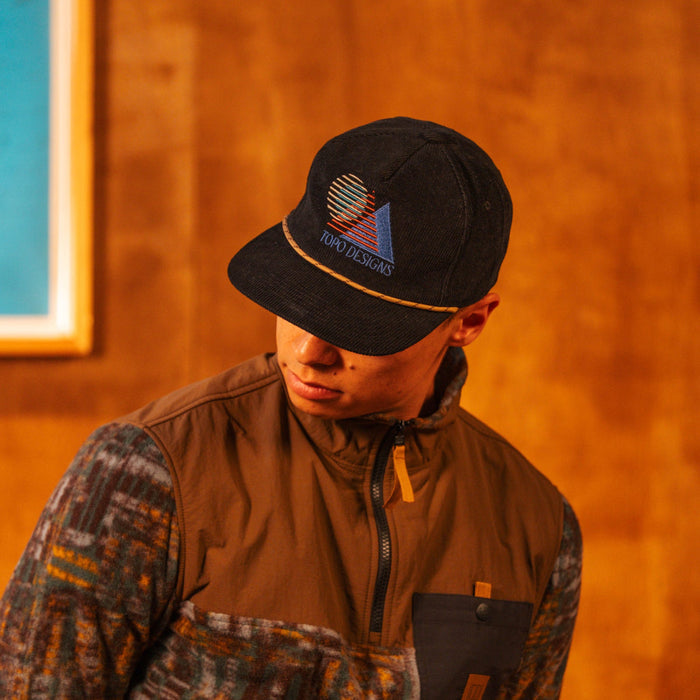 Corduroy Trucker Hat - Alpine View