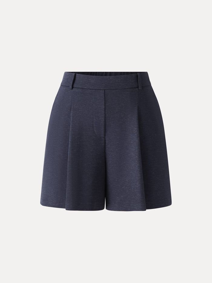 OGLmove Cotton-Linen Blend Tailored Shorts