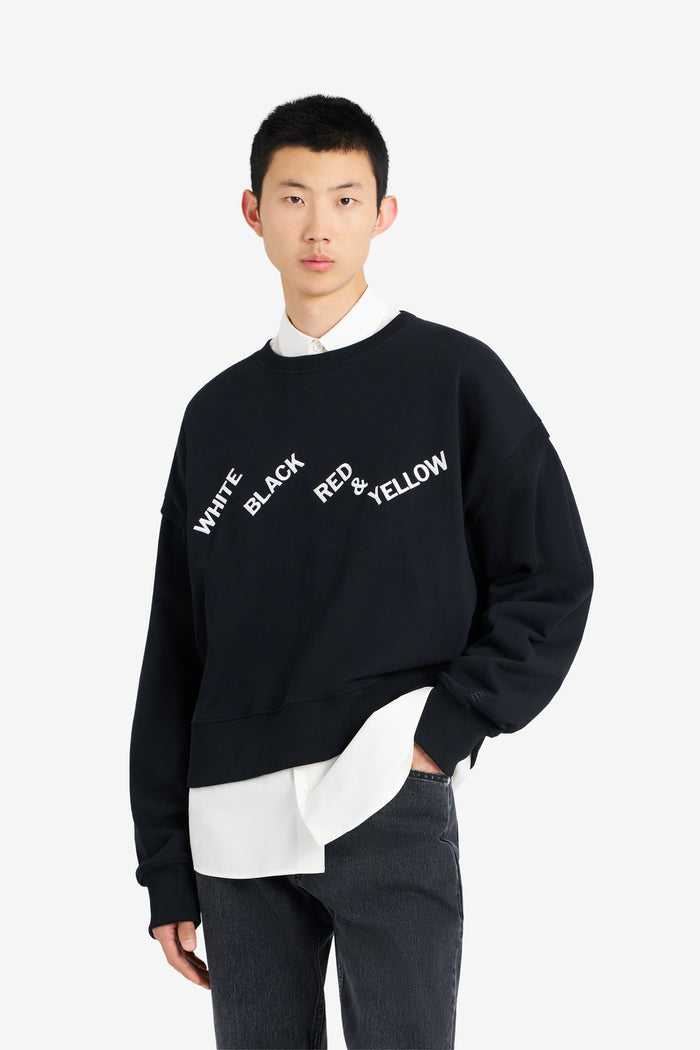 ETUDES STUDIO CREW NECK THE KITCHEN BLACK 3