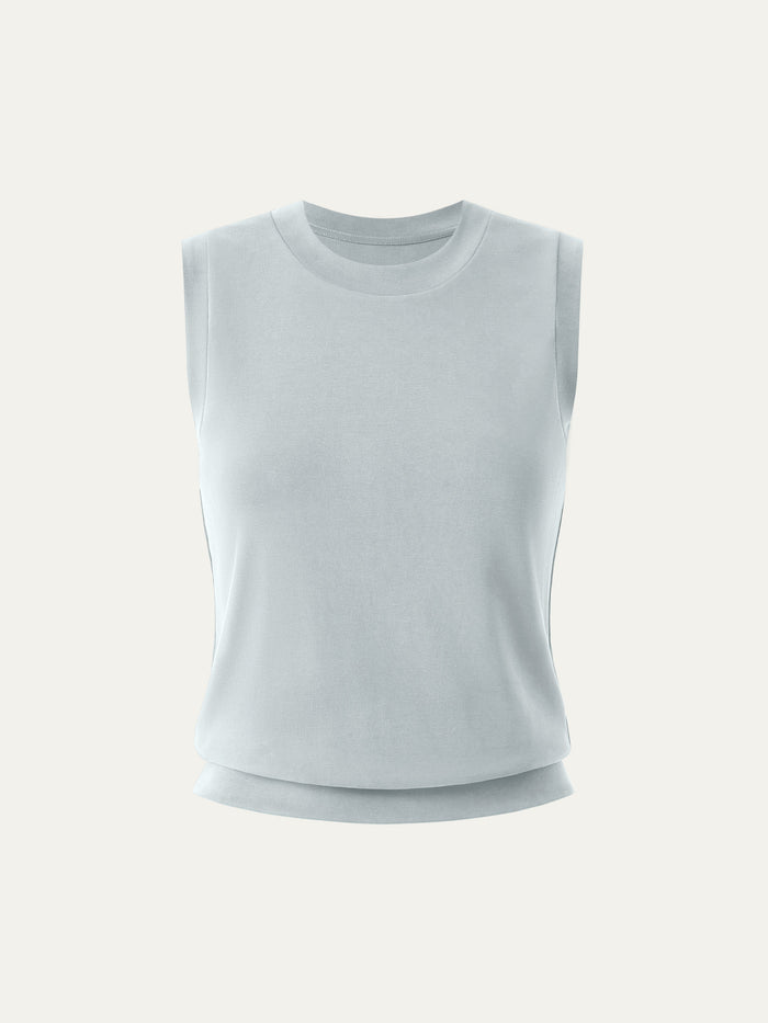 OGLmove Sandwashed Crew Neck Top